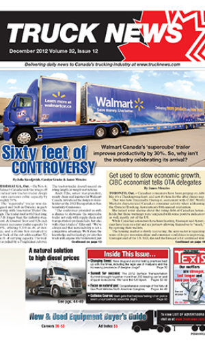 Truck News December 2012 article image