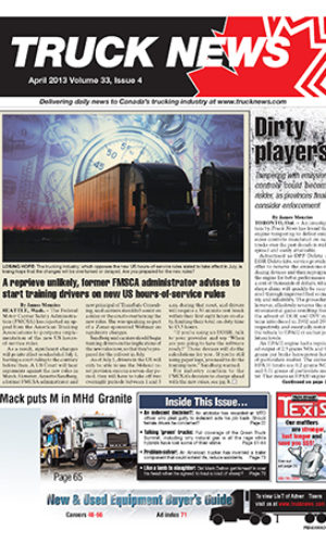 Truck News April 2013 article image