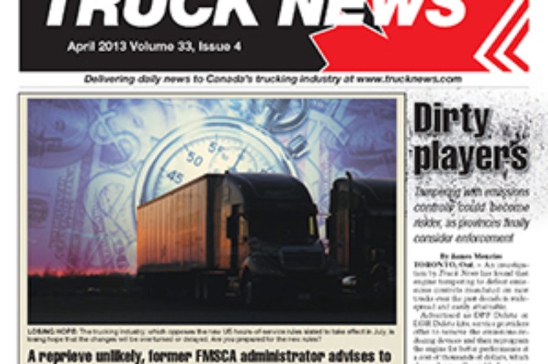 Truck News April 2013 article image