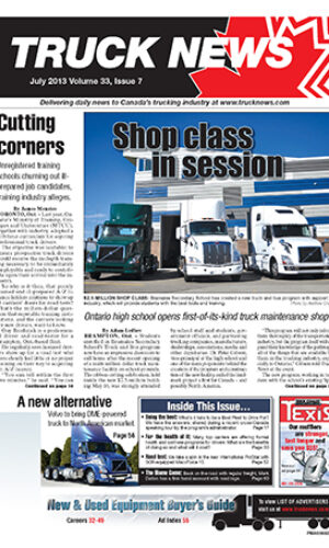Truck News July 2013 article image