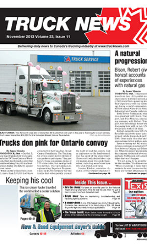 Truck News November 2013 article image