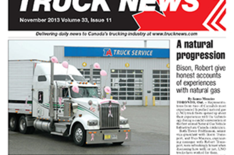 Truck News November 2013 article image