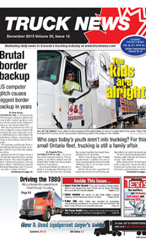 Truck News December 2013 article image