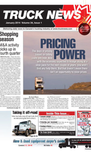 Truck News January 2014 article image
