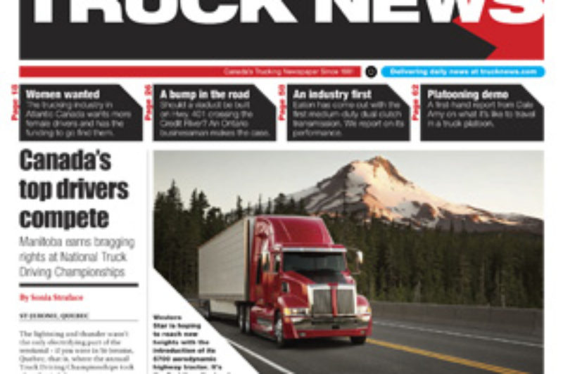 Truck News October 2014 article image
