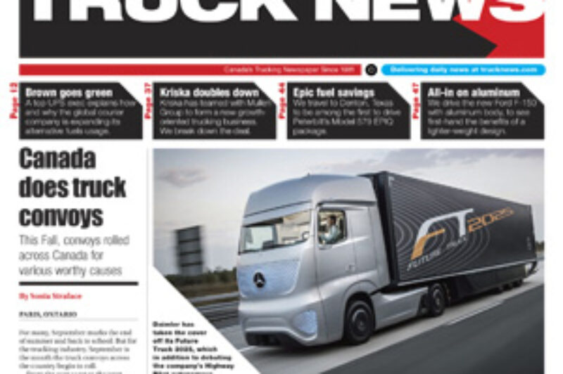 Truck News November 2014 article image