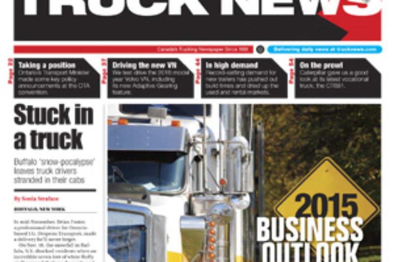 Truck News January 2015 article image