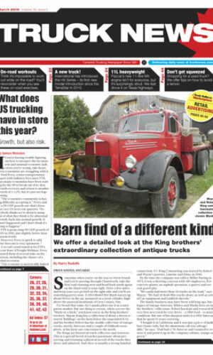 Truck News March 2016 article image