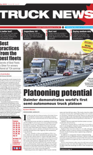Truck News May 2016 article image