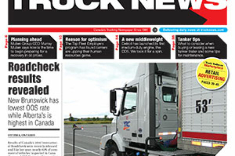 Truck News September 2016 article image