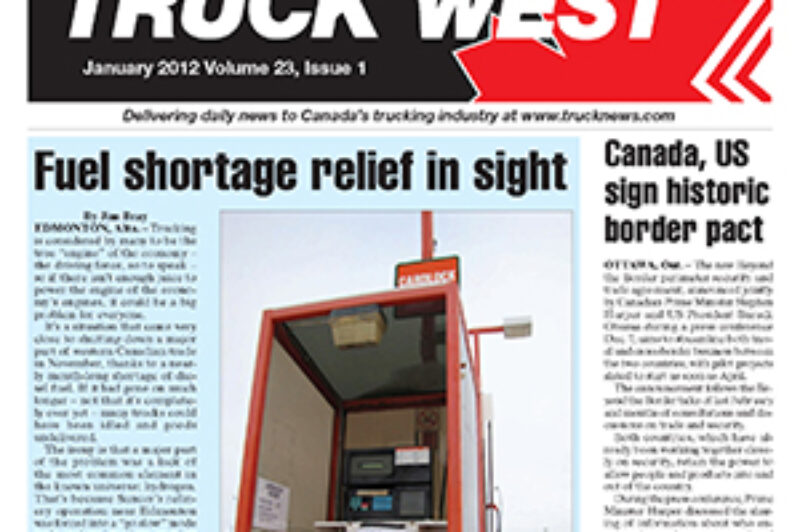 Truck West January 2012 article image