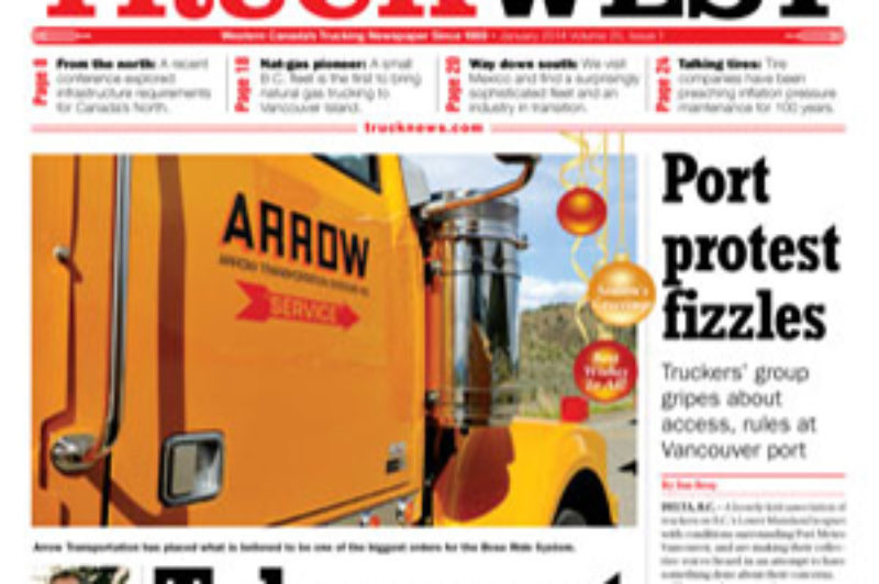 Truck West January 2014 article image