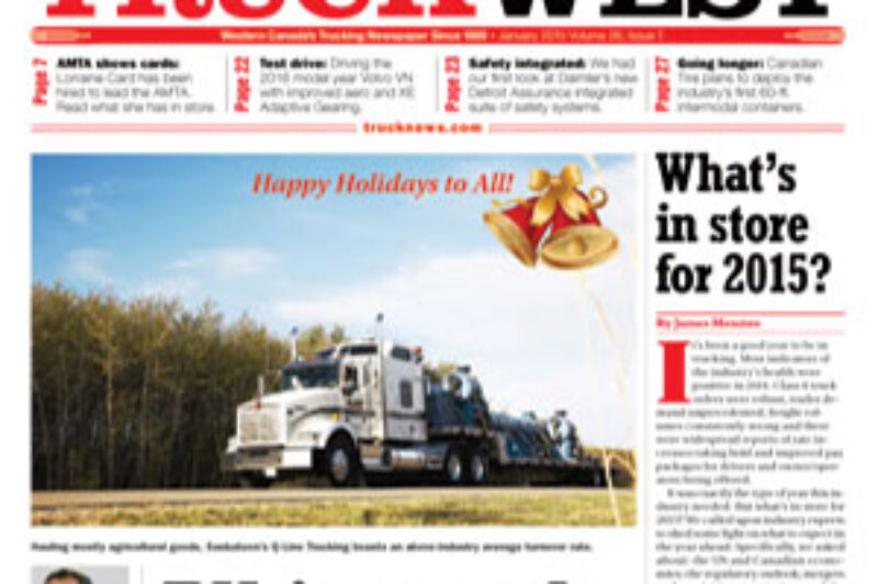 Truck West January 2015 article image