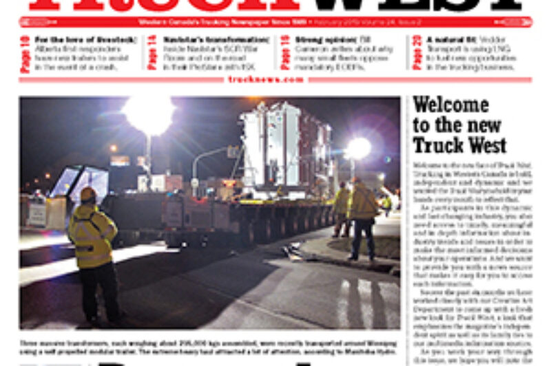 Truck West February 2013 article image