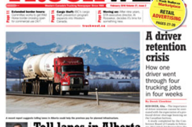 Truck West February 2016 article image