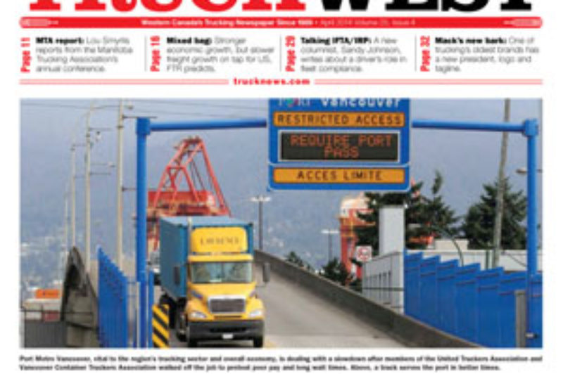 Truck West April 2014 article image