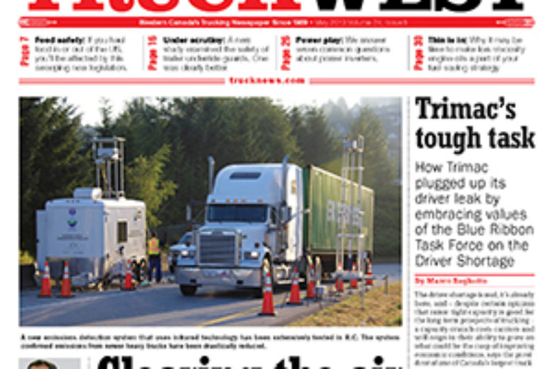 Truck West May 2013 article image