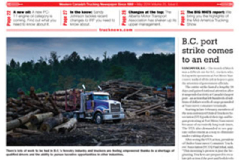 Truck West May 2014 article image