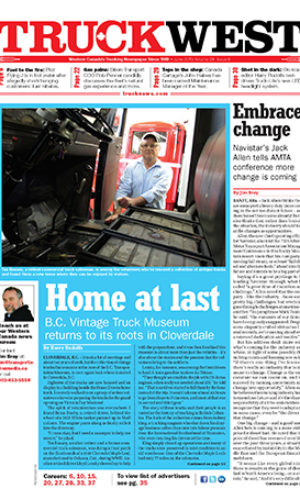 Truck West June 2013 article image