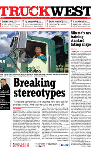 Truck West July 2013 article image