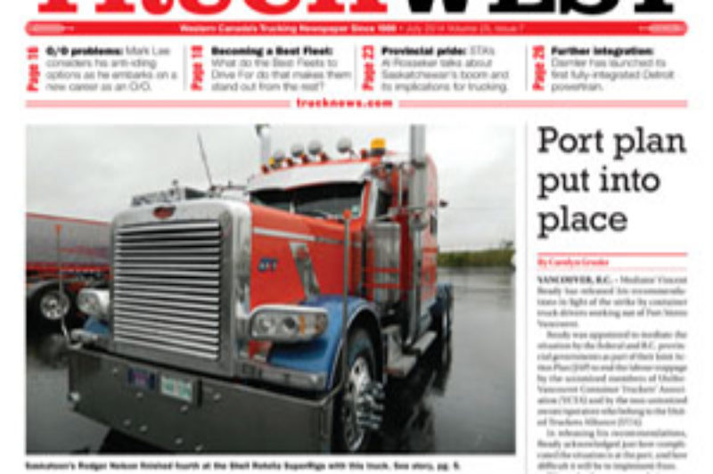 Truck West July 2014 article image