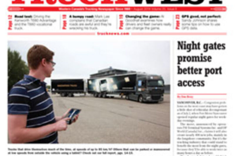 Truck West August 2014 article image