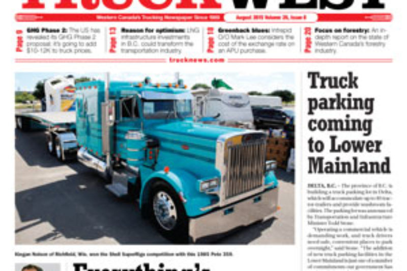 Truck West August 2015 article image