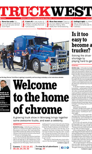 Truck West October 2013 article image