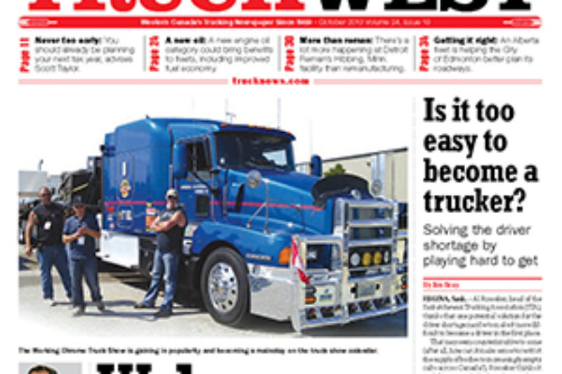 Truck West October 2013 article image