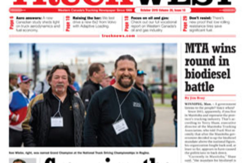 Truck West October 2015 article image