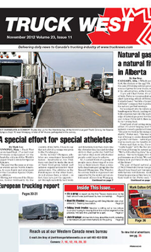 Truck West November 2012 article image