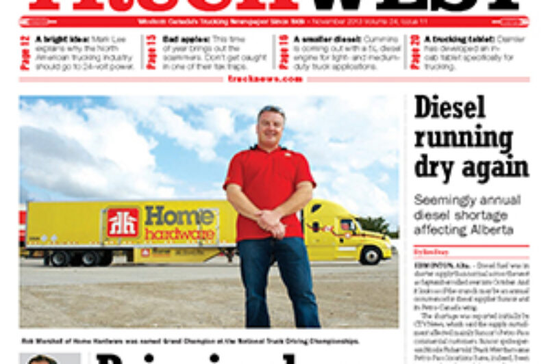 Truck West November 2013 article image