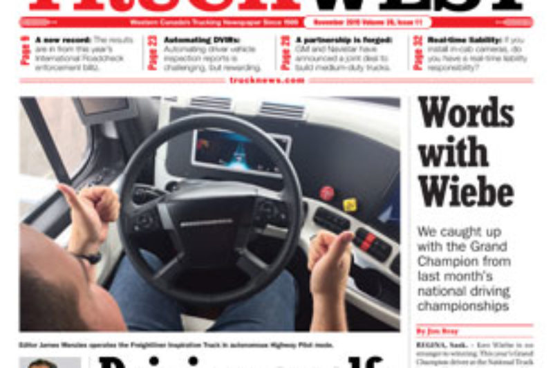 Truck West November 2015 article image