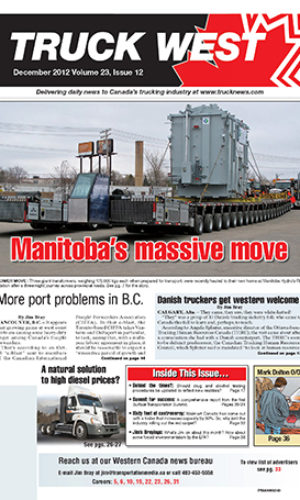 Truck West December 2012 article image