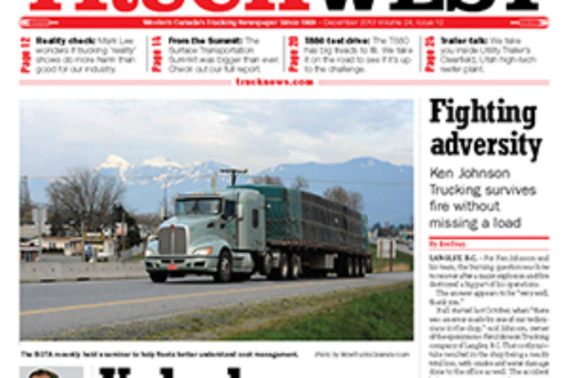 Truck West December 2013 article image