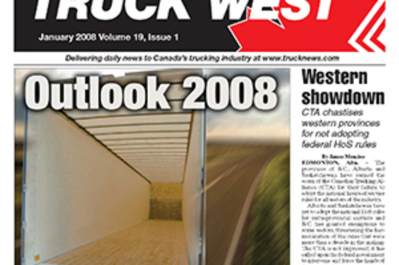 Truck West January 2008 article image