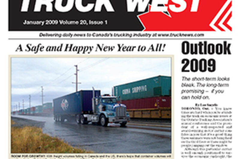 Truck West January 2009 article image