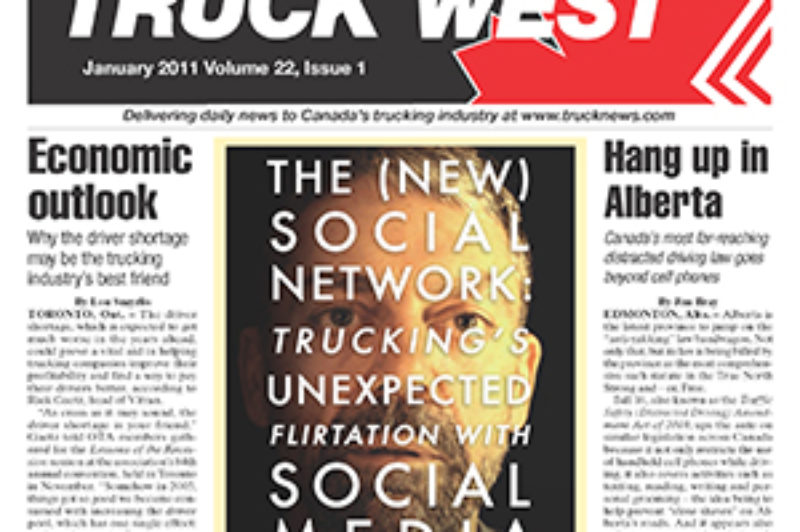 Truck West January 2011 article image