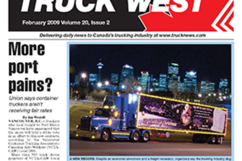 Truck West February 2009 article image