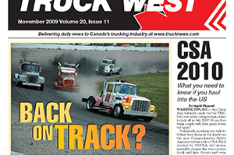 Truck West November 2009 article image