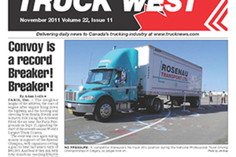 Truck West November 2011 article image