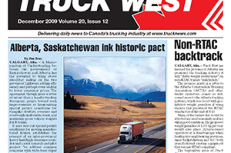 Truck West December 2009 article image
