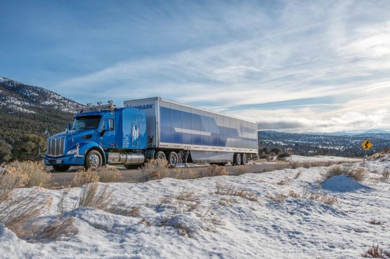 Embark unveils new self-driving truck technology article image