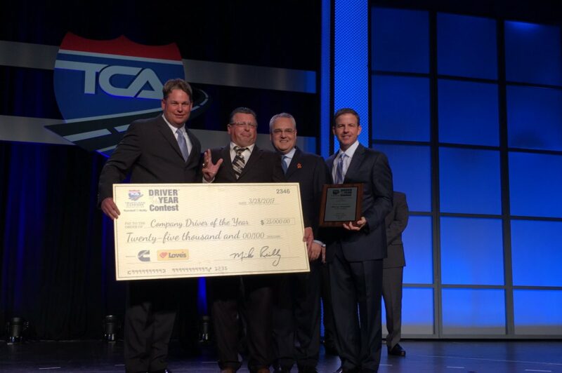 Bison driver wins TCA’s Driver of the Year Contest article image