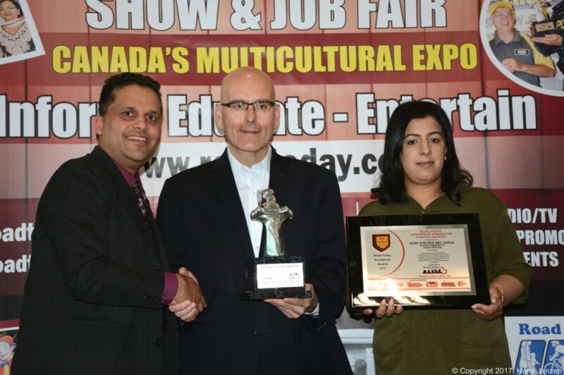 Del Duca wins leadership award article image