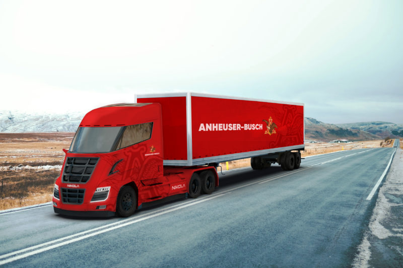 Anheuser-Busch orders Nikola trucks article image