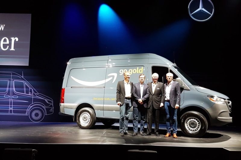 Amazon makes big commitment during grand opening of U.S. Sprinter plant article image