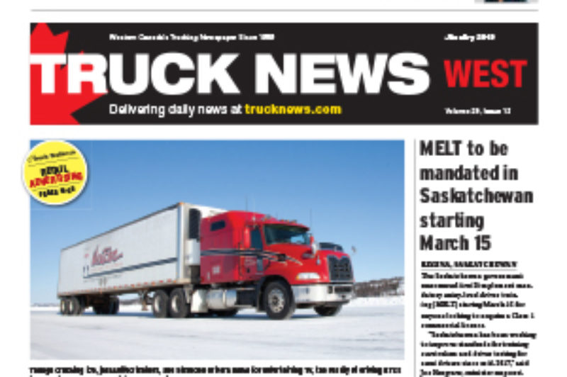 Truck News-West January 2019 article image