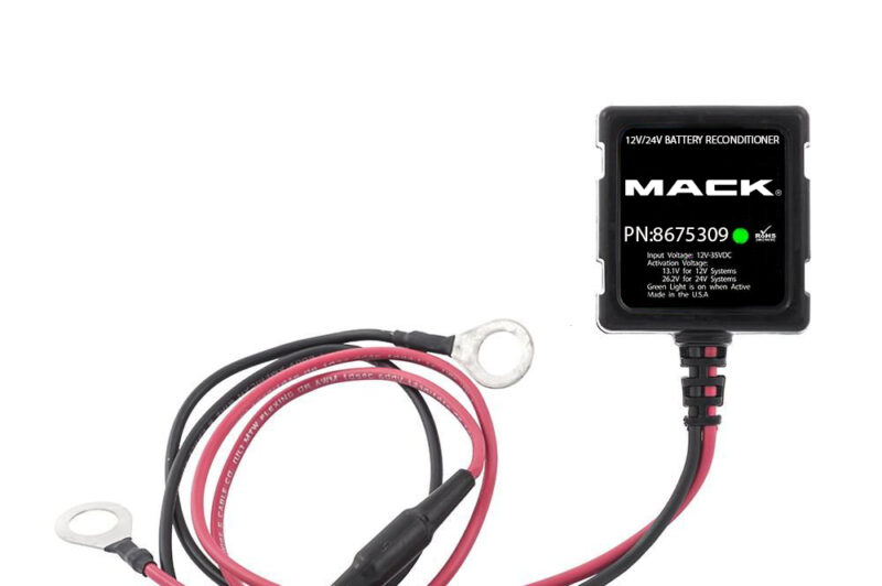 Mack attacks sulfation with standard battery refresher article image