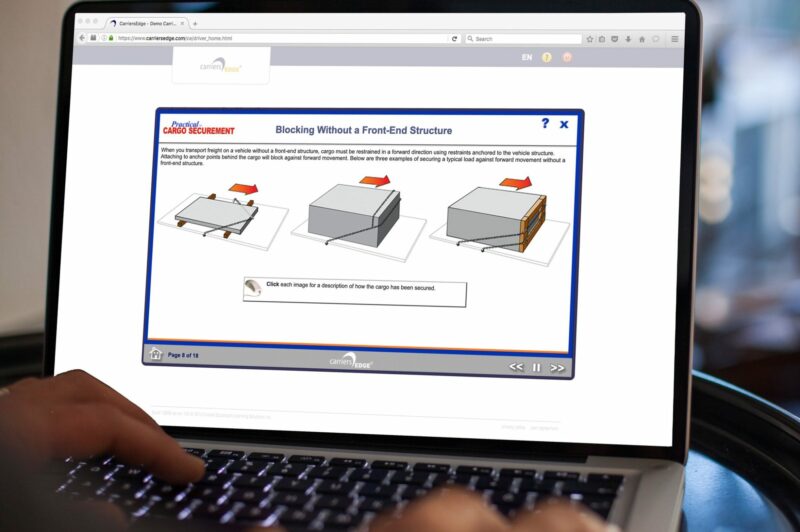 CarriersEdge expands cargo securement course library and more article image